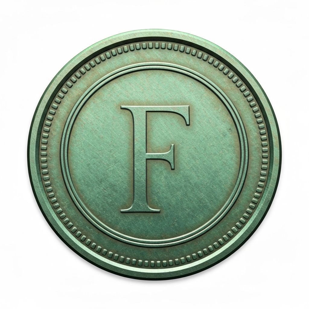 Farthingly coin icon